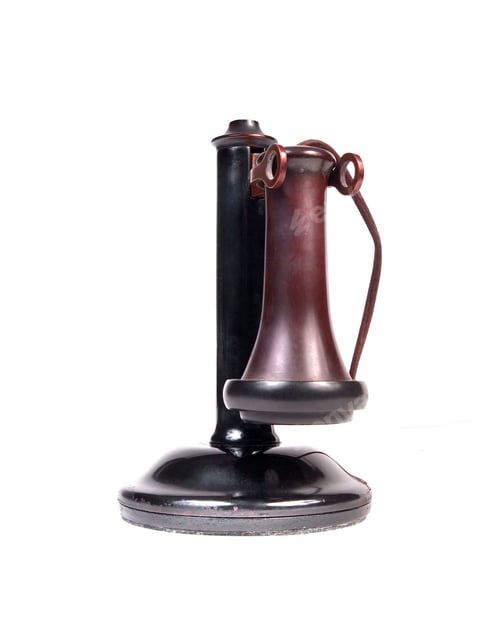 Preview: vintage telephone isolated