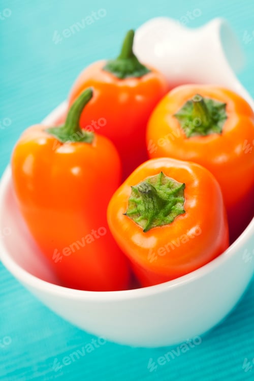 Preview: orange peppers