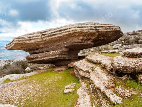 Preview: Limestone landscape in Torcal de Antequera, Spain