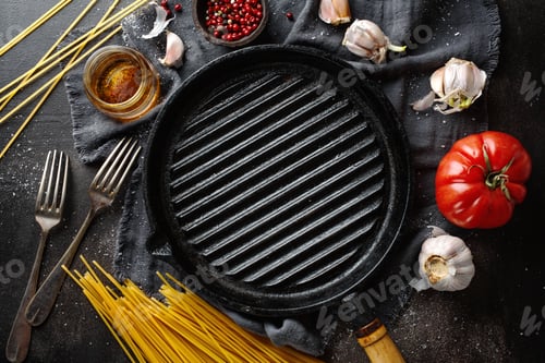 Preview: Ingredients for cooking italian kitchen