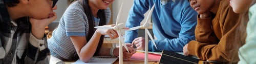 Preview: Students Collaborating on a Science Project in Classroom