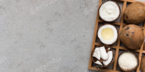 Preview: Composition of coconut products