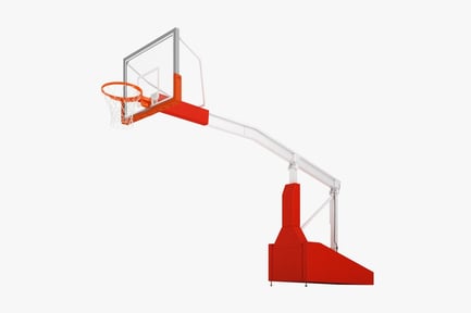 Preview: Outdoor Basketball Hoop with Support Structure