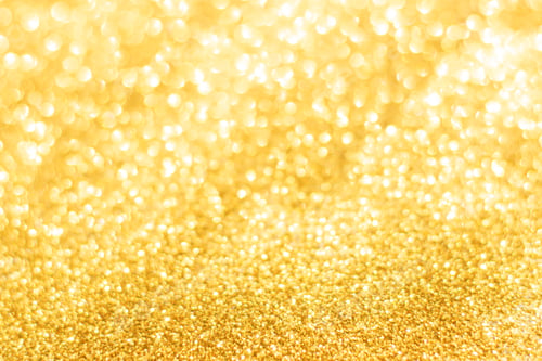 Preview: Gold glitter defocused texture background. gold christmas abstract background