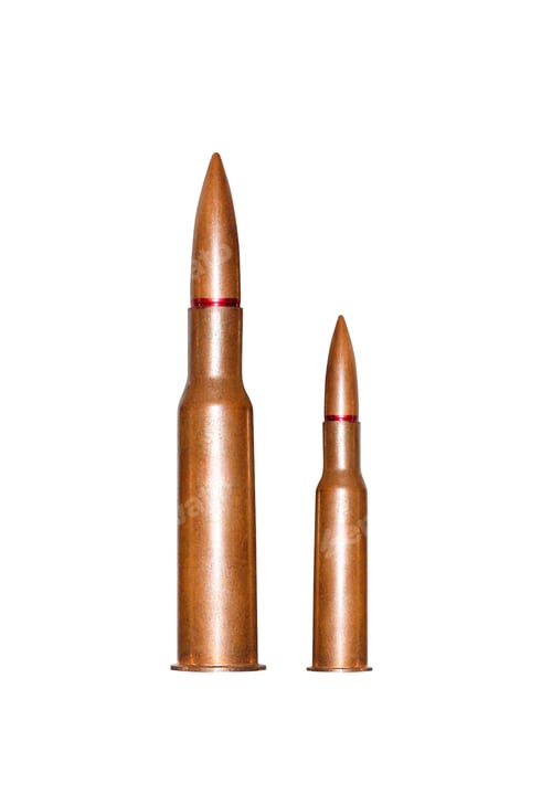 Preview: Two rifle bullets