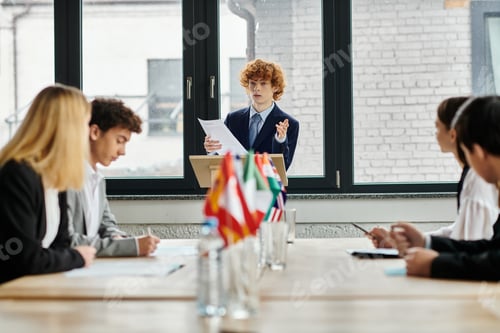 Preview: Teenagers Participate in a UN Model Conference