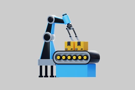 Preview: Automated packaging conveyor robot