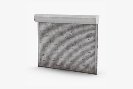 Preview: Dirty Storefront Rolling Gate Shutter
