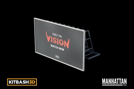 Preview: Kitbash: Manhattan - Billboard H