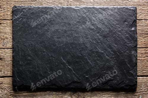 Preview: Black slate texture closeup