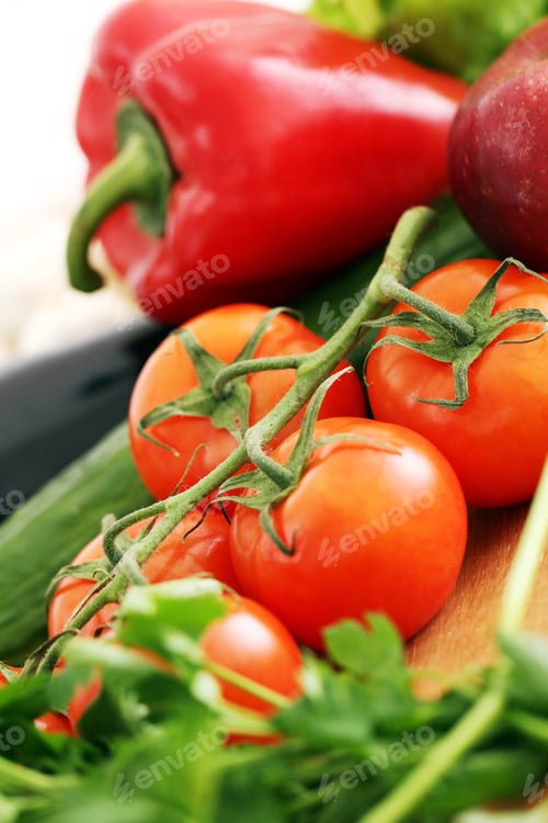 Preview: Pile of fresh vegetables