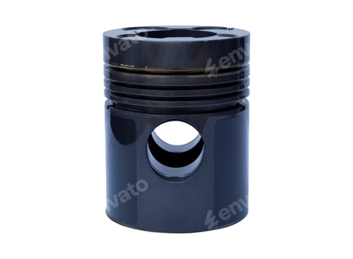 Preview: cylinder engine liner on a white background