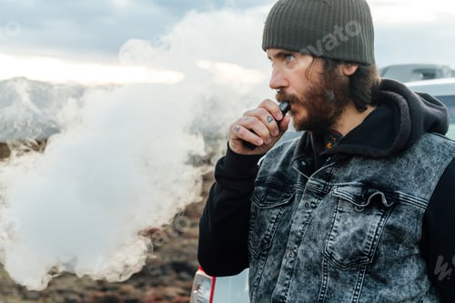 Preview: man with beard and tattoos