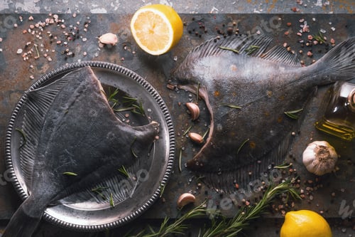 Preview: Fresh Flounder with Lemon, Garlic, and Rosemary