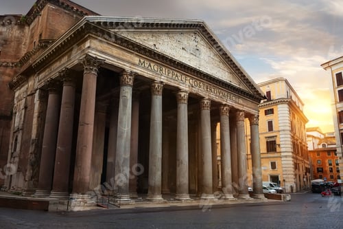 Preview: Pantheon at sunset