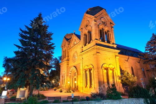 Preview: The Cathedral Basilica of St. Francis of Assisi in Santa Fe, New Mexico