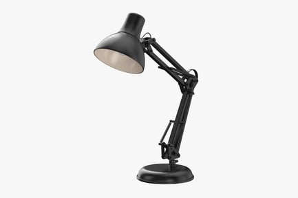 Preview: Adjustable Architect Lamp - Black Finish