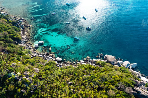 Preview: Aerial View of koh tao island