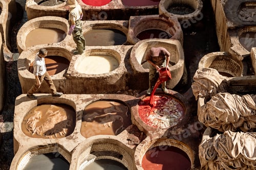 Preview: Chaouwara Tanneries in Fez, Morocco