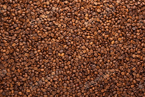 Preview: Coffee beans backround texture with copy space