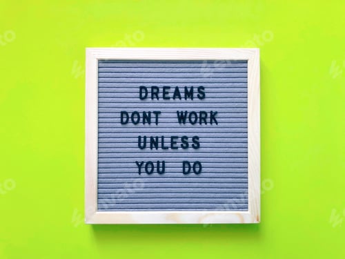 Preview: Dreams don’t work unless you do
