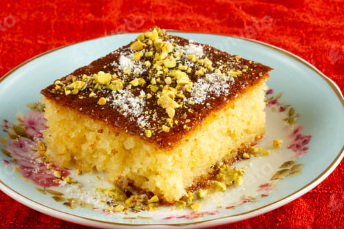 Preview: Homemade traditional Turkish dessert Revani