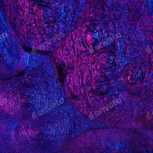 Preview: Ferrofluid illuminated with neon light