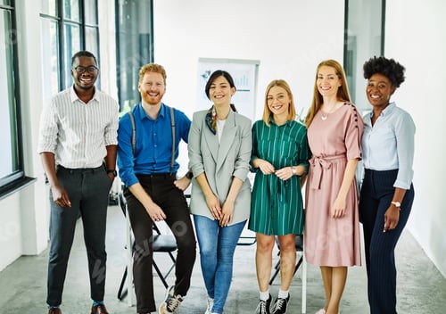 Preview: business team businesswoman success meeting office teamwork happy portrait