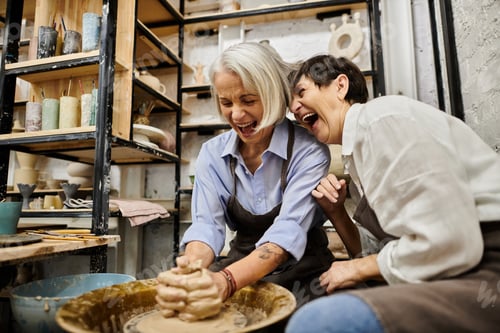 Preview: Clay, Laughter, and Love in the Studio