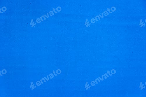 Bright Blue Solid Texture Abstract Background Close Up