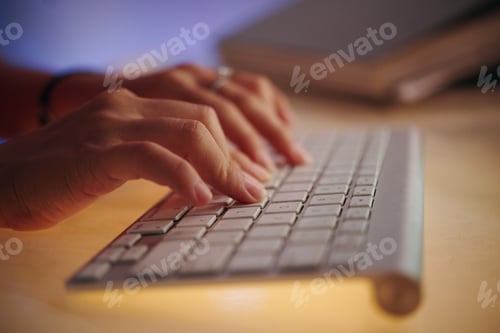 Preview: Typing on Keyboard with Focused Hand Movements