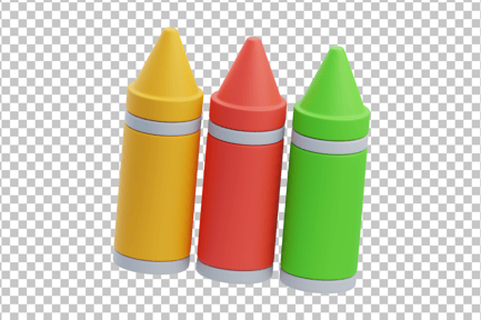 Preview: Crayon 3D Icon