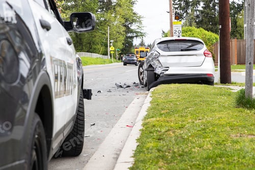Preview: Sheriff investigates car crash in school zone