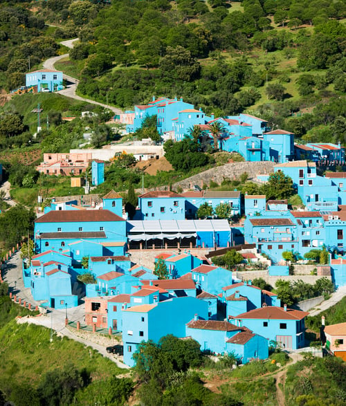 Preview: Juzcar, blue Andalusian village in Malaga