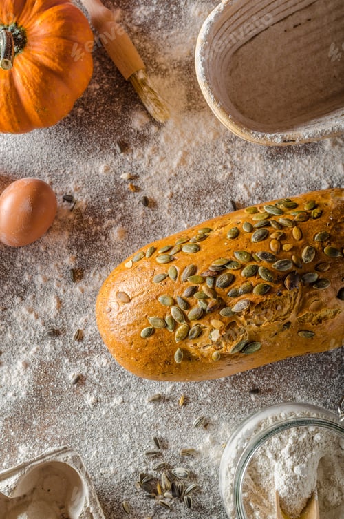 Preview: Homemade pumpkin bread
