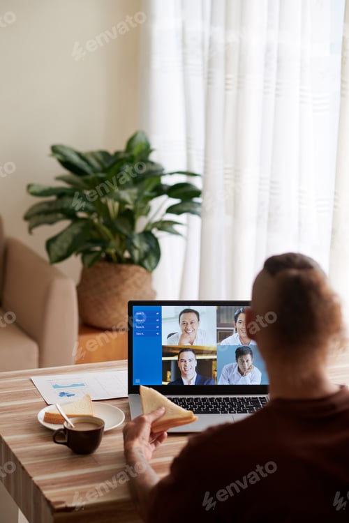 Preview: Online Meeting of Coworkers