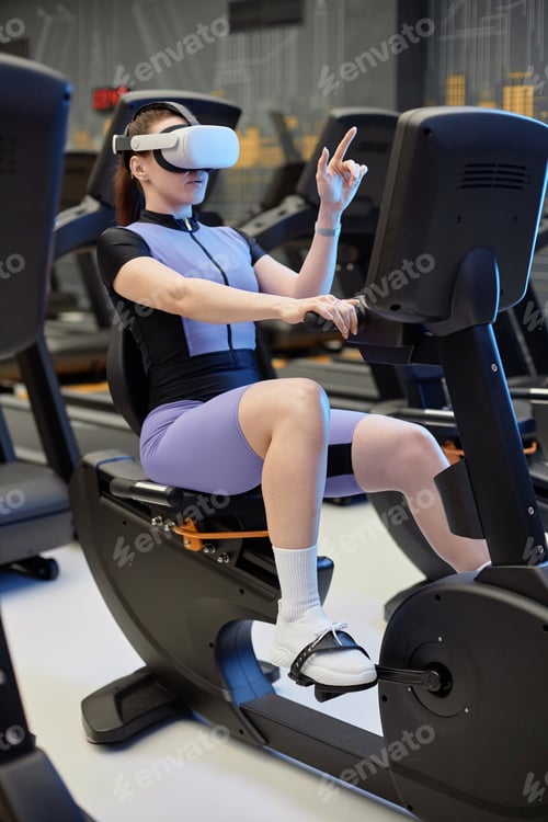 Preview: Immersive Training Simulation with Exercise Bike