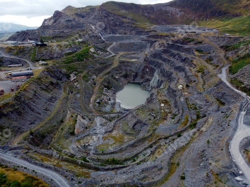 Preview: Slate Mine - Blaenau Ffestiniog - Wales.