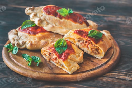 Preview: Homemade calzone