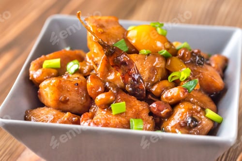 Preview: Bowl of Kung Pao chicken