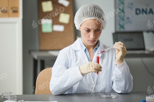 Preview: Female Lab Technician