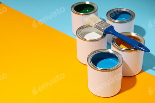 Preview: Tools for art and repairing - paint, space for text