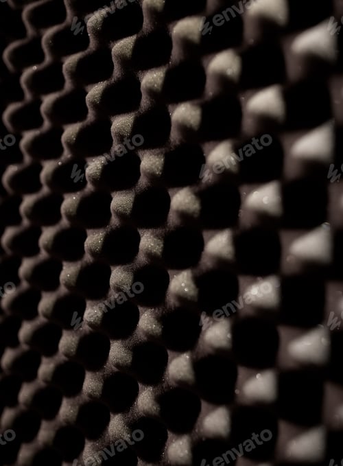 Preview: foam rubber acoustic material