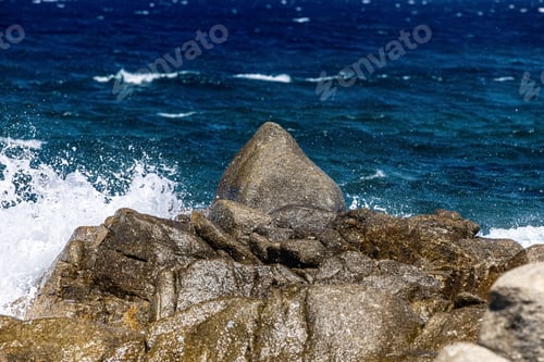 Preview: LaDigue Stones Rocky Beach Ocean power