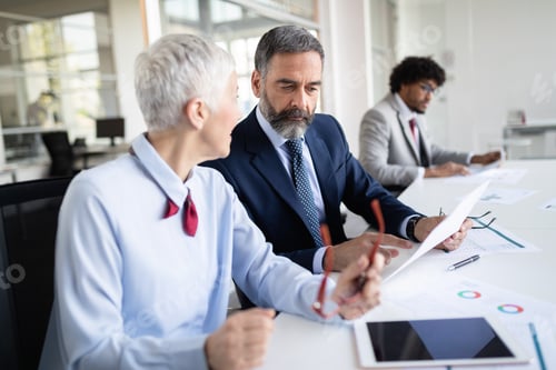 Preview: Meeting business corporate success brainstorming teamwork office concept