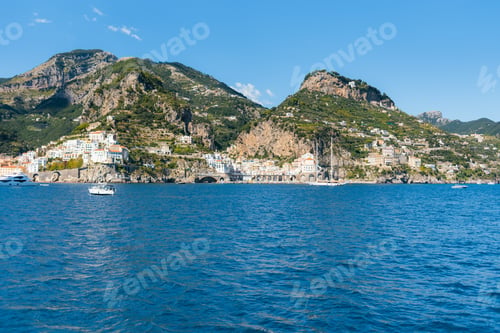 Preview: Amalfi coast seen from the sea