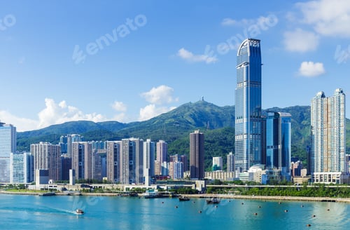 Preview: Hong Kong city at night