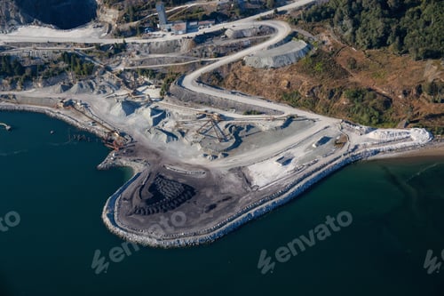 Preview: Aerial view of Coal Mining Industry