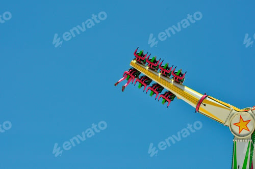 Preview: A single person on a ride.