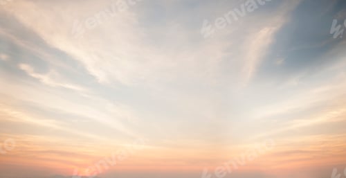 Preview: Beautiful cloudy sunset